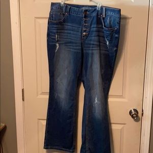 Amethyst Jeans boot cut size 18